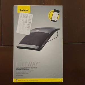 Jabra Freeway Bluetooth In-Car Speakerphone, Black